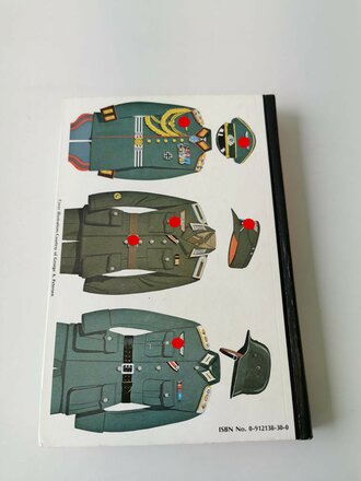 "Uniforms & Traditions of the German Army 1933-1945 - Vol 1" 448 Seiten, gebraucht, DIN A5,