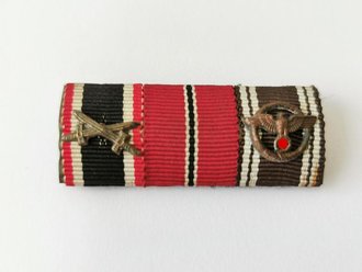 Bandspange mit NSDAP Dienstauszeichnung bronze