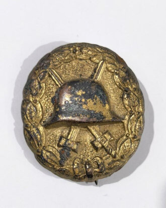 1. Weltkrieg, Verwundetenabzeichen in Gold, Eisen lackiert