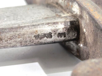 Kaiserreich,  Kavallerie/Artilleriesäbel , Kammerstück  mit Steckrückenschörklinge, Hersteller Weyersberg,Kirschbaum &Co Solingen, Herrschermonogramm W 86 mit Krone