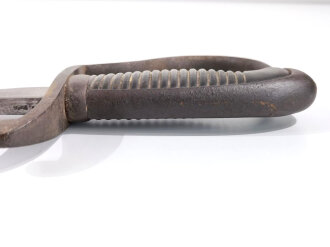 Kaiserreich,  Kavallerie/Artilleriesäbel , Kammerstück  mit Steckrückenschörklinge, Hersteller Weyersberg,Kirschbaum &Co Solingen, Herrschermonogramm W 86 mit Krone