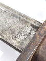 Kaiserreich,  Kavallerie/Artilleriesäbel , Kammerstück  mit Steckrückenschörklinge, Hersteller Weyersberg,Kirschbaum &Co Solingen, Herrschermonogramm W 86 mit Krone