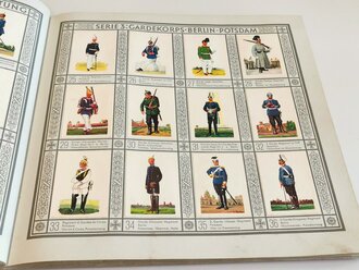 Sammelbilderalbum "Uniformen der alten Armee" - Waldorf-Astoria, ca 70 Seiten, komplett