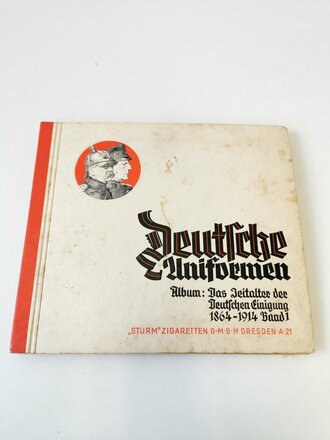 Sammelbilderalbum "Deutsche Uniformen" - Album:...