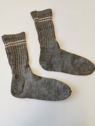 Paar Socken für Angehörige der Wehrmacht, Vorschriftsmässiges Paar