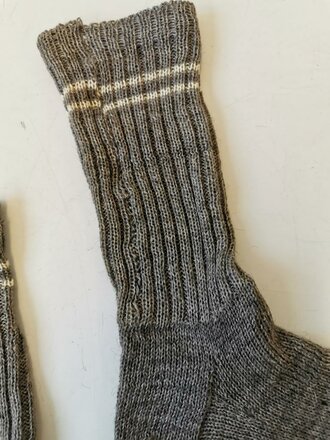 Paar Socken für Angehörige der Wehrmacht, Vorschriftsmässiges Paar