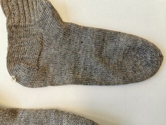 Paar Socken für Angehörige der Wehrmacht, Vorschriftsmässiges Paar