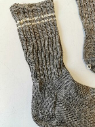 Paar Socken für Angehörige der Wehrmacht, Vorschriftsmässiges Paar