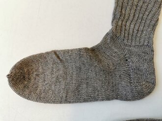 Paar Socken für Angehörige der Wehrmacht, Vorschriftsmässiges Paar