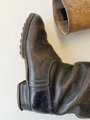 Paar Maschstiefel für Mannschaften der Wehrmacht. Getragenes Paar , Sohlenlänge 28cm