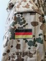 Bundeswehr Feldparka Wüstentarn, getragen, Größe 8, datiert 2002