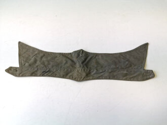 Einknöpfkragen grau für ein Diensthemd der Wehrmacht, Knopflochabstand aussen gemessen 40cm