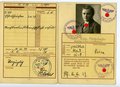 Reichsarbeitsdienst für die weibliche Jugend, Arbeitsdienstpass, datiert 1939