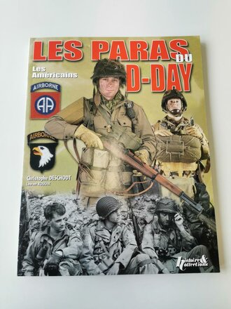 "Les Paras du D-Day" - Les Americains, 128 Seiten, gebraucht, DIN A4, französich