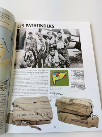 "Les Paras du D-Day" - Les Americains, 128 Seiten, gebraucht, DIN A4, französich