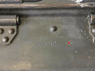 Patronenkasten 41 für MG datiert 1942, Originallack