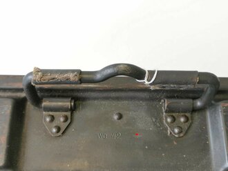 Patronenkasten 41 für MG datiert 1942, Originallack