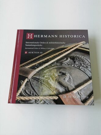 "Hermann Historica 80. Auktion" - Internationale Orden & militärhistorische Sammlungsstücke, 680 Seiten, gebraucht, DIN A5