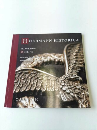 "Hermann Historica 79. Auktion" - Deutsche Zeitgeschichte ab 1919 & Sammlung Winterhilfswerk, Teil 3, 123 Seiten, gebraucht, DIN A5