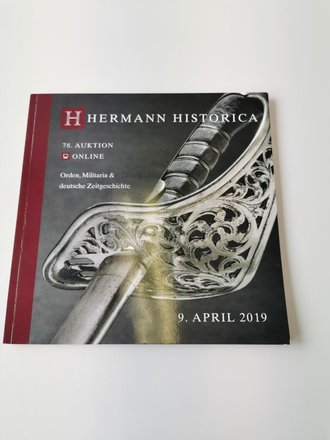 "Hermann Historica 79. Auktion" - Orden, Militaria & deutsche Zeitgeschichte, 137 Seiten, gebraucht, DIN A5