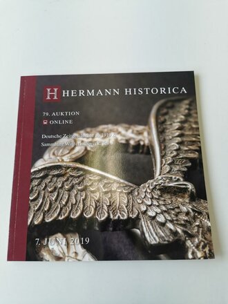 "Hermann Historica 79. Auktion" - Deutsche Zeitgeschichte ab 1919 & Sammlung Winterhilfswerk, Teil 3, 123 Seiten, gebraucht, DIN A5