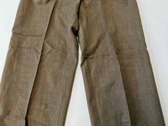 U.S. Trousers, wool Pattern 1945, size 33 x 35,  good condition