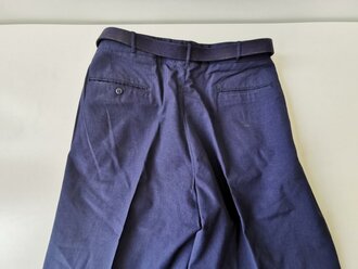 U.S.Air Force 1971 dated Trousers, Man´s Tropical blue,good condition, size 36 x 34, with belt