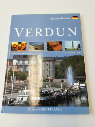  "Verdun" - Geschichtliche Reise durch Verdun., 96 Seiten, gebraucht, DIN A4