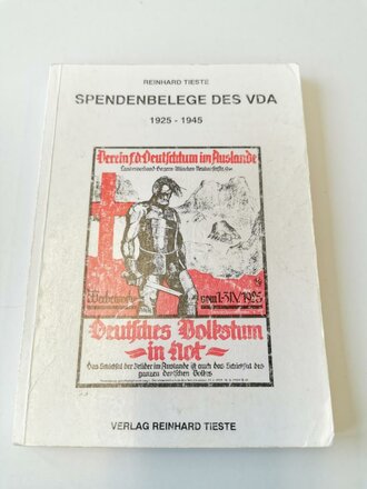 "Spendenbelege des VDA 1925-1945" - 236 Seiten, gebraucht, DIN A5