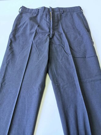 U.S.Air Force 1977 dated Trousers, Man´s Tropical blue, very good condition, size 37R, Bundweite: 96 cm