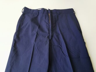 U.S.Air Force 1977 dated Trousers, Man´s Tropical blue, very good condition, size 37R, Bundweite: 96 cm