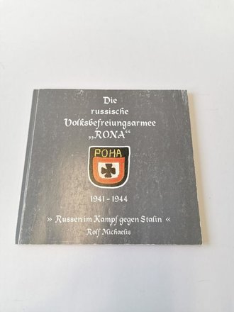 "Die russische Volksbefreiungsarmee RONA 1941-1944" - Russen im Kampf gegen Stalin, 73 Seiten, gebraucht, DIN A5