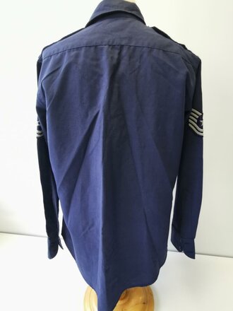 U.S.Air Force 1972 dated Shirt, Man´s Tropical blue, good condition