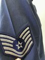 U.S.Air Force 1972 dated Shirt, Man´s Tropical blue, good condition