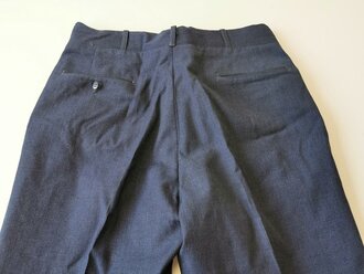 U.S.Air Force 1968 dated Trousers, Man´s wool blue, good condition, size 36x34