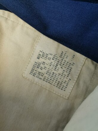 U.S.Air Force 1971 dated Trousers, Man´s Tropical blue, good condition, size 36 x 34