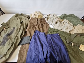 U.S.Uniform lot, all 1950-1970s, no label or no good condition