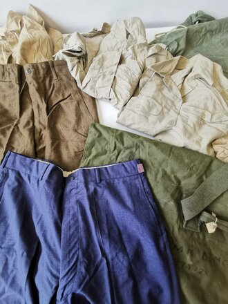U.S.Uniform lot, all 1950-1970s, no label or no good condition