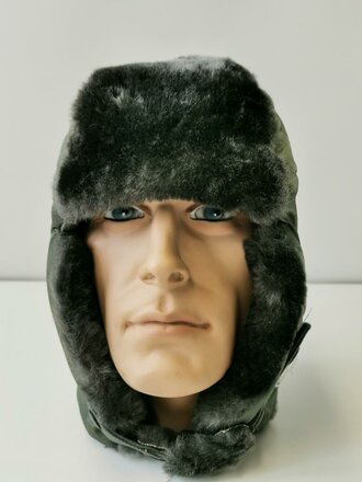 U.S.Helmet, Flying Winter, Sage Green Type B9B, Size Large, dated 1974