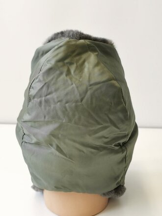 U.S.Helmet, Flying Winter, Sage Green Type B9B, Size Large, dated 1974