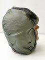 U.S.Helmet, Flying Winter, Sage Green Type B9B, Size Large, dated 1974