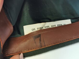 U.S. Cap, Garrison Wool, Army Green 44, dated 1955, Size 7