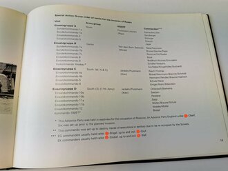 Reproduktion von "Uniforms  of the SS" - Volumee 5 Sicherheitsdienst und Sicherheitspolizei 1931-1945, 54 Seiten, gebraucht, DIN A4, englisch,
