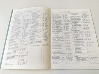 Reproduktion von "Verzeichnis der Dienstvorschriften und Druckschriften der Luftwaffe" - Teil 1, 35 Seiten, gebraucht, DIN A4