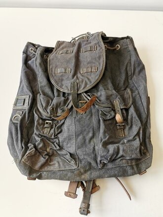 Luftwaffe Rucksack datiert 1942, getragenes Stück,...