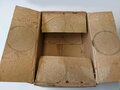 U.S. 1945 dated cardboard box for canned potatoes, used