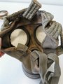 Wehrmacht Gasmaske in Dose Modell 1938, Die Dose Originallack, datiert 1942