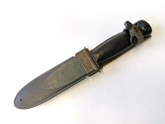 U.S. Navy WWII MK1 fighting knife by Camillus. Used