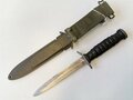 U.S.  WWII M3 trench knife by Imperial, in USM8 scabbard. Used