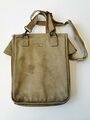 U.S. 1943 dated mapcase with carrying strap, well used